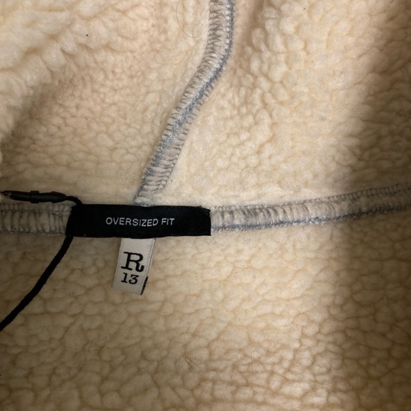 R13 oversized zip hoodie. XS - Picture 8 of 8